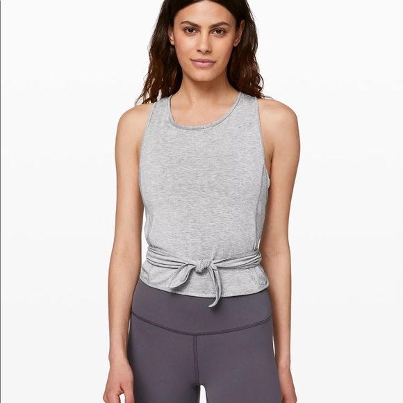 COPY - Lululemon turn to tie tank GRAY - Picture 3 of 5